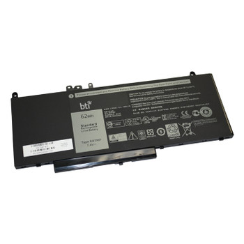 BTI 62Wh 4 cell WTG3T compatible battery for DELL LATITUDE E5550 LATITUDE E5450 R0TMP-BTI