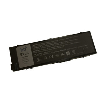 BTI 6-cell 91Wh MFKVP compatible laptop battery for Dell Precision 7510 7520 771 MFKVP-BTI