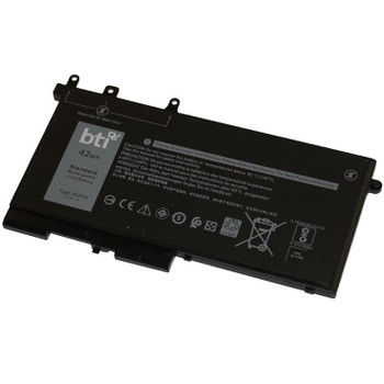 BTI 3-cell 42Wh RRJDX compatible laptop battery for Dell Latitude 5480 5490 5580 RRJDX-BTI