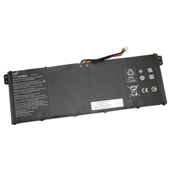 BTI AC14B3K compatible 50.7Wh 4-cell battery for ACER ASPIRE V3-371 V3-111P V3-3 AC14B3K-BTI