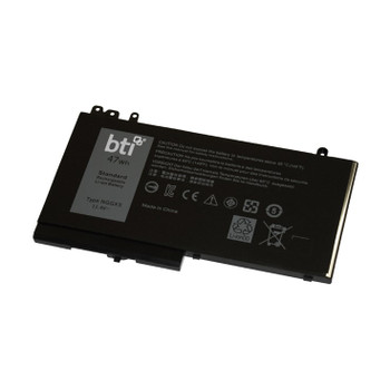 BTI 451-BBUL compatible 47Wh 3-cell battery for Latitude E5270 E5470 E5570 451-BBUL-BTI