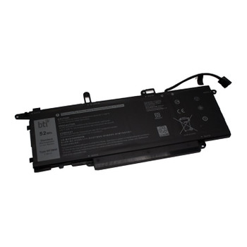 BTI 41M98 compatible 52Wh 4-cell battery for DELL LATITUDE 7400 2in1 9410 2in1 41M98-BTI