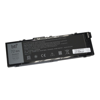 BTI 6-cell 72Wh 0FNY7 compatible laptop battery for Dell Precision 15 7510 Preci 0FNY7-BTI
