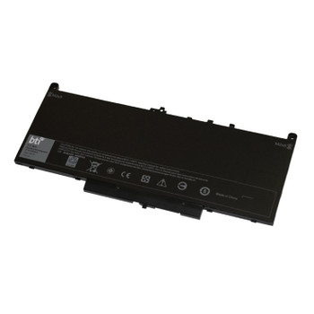 BTI Replacement battery for Dell Latitude E7270 E7470 4 Cell 54Wh Battery Type J MC34Y-BTI