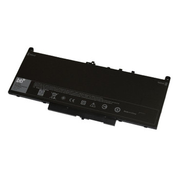 BTI Replacement battery for Dell Latitude E7270 E7470 4 Cell 54Wh Battery Type J GG4FM-BTI