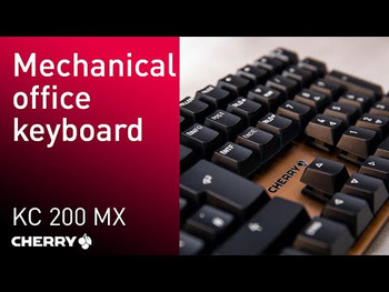 Cherry Kc 200 Mx Keyboard Cable Connectivity Usb 2.0 Type A Interface English  G80-3950LHBGB-2