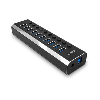 Lindy 10 Port Usb 3.0 Hub With On/Off Switches. Host Interface: Usb 3.2 Gen 1 3. 43370