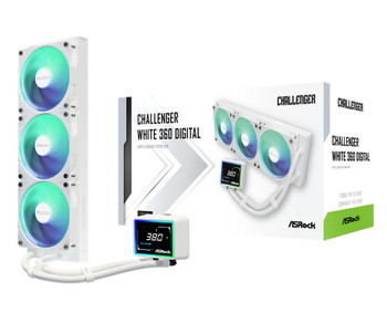 Asrock 90-ACLA36-WAAGA6 Challenger White 360 Digital 90-ACLA36-WAAGA6