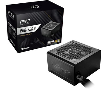 Asrock 90-UXR075-GNEAA2 Pro-750G Power Supply Unit 90-UXR075-GNEAA2