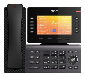 snom 00004539 D892M Ip Phone Black Tft Wi-Fi 00004539