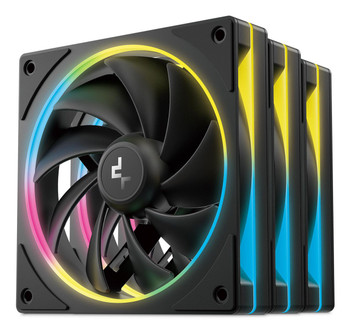 DeepCool R-FL12RSE-BKAPN3-G Fl12 Se 3In1 Computer Case R-FL12RSE-BKAPN3-G