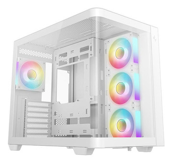 DeepCool R-CG530U-WHAGA4-G Cg530U 4F Tower White R-CG530U-WHAGA4-G