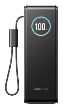 EcoFlow EF-RAPID25K100W-S-EU Power Bank 25000 Mah Black. EF-RAPID25K100W-S-EU