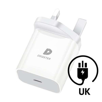 DEQSTER 60-2000140 mobile device charger Universal White AC Fast charging Indoor 60-2000140