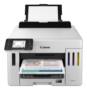Canon Maxify Gx5550 Desktop Wireless Inkjet Printer Colour 600 X 1200 Dpi Print 6179C008