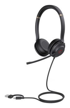 Yealink 1308141 Uh37 Dual Uc Usb-C/A Headset 1308141