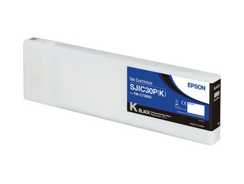 Epson Sjic30PK: Ink Cartridge for Colorworks C7500G Black. Black Ink Type: Pigme C33S020639