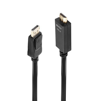 Lindy 5M Displayport To Hdmi 10.2G Cable. Cable Length: 5 M Connector 1: Display 36924