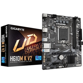 Gigabyte H610M K V2 Ddr5 Intel Socket 1700 Micro Atx Motherboard Pcie 4.0 Design H610M K V2