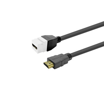 Vivolink PROKEYHDMIFM5W Keystone White HDMI Female to PROKEYHDMIFM5W