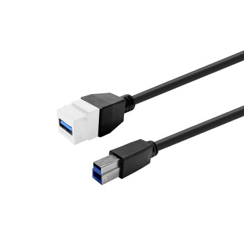 Vivolink PROKEYUSB3AFBM5W Keystone White USB3.0 PROKEYUSB3AFBM5W