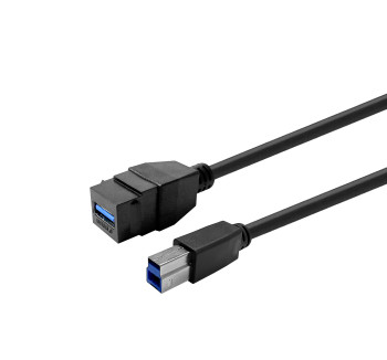 Vivolink PROKEYUSB3AFBM5B Keystone Black USB3.0 PROKEYUSB3AFBM5B