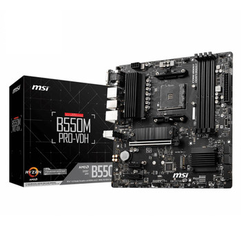 Msi B550M PRO-VDH Socket Am4/B550/Ddr4/S-Ata 600/Micro Atx B550M PRO-VDH