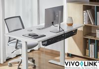 Vivolink VLUDCM914 Under-Desk Mesh Cable Management VLUDCM914