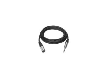 VivoLink PROAUDXLRJACK1 XLR M to jack cable 1 m Black PROAUDXLRJACK1