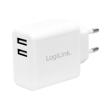 LogiLink PA0210W Mobile Device Charger White PA0210W