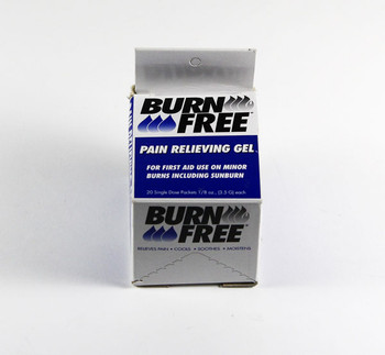Burn Free Burns Gel Sachets 20 White CM0342