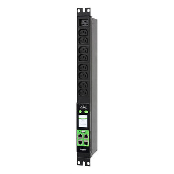 APC Easy Rack PDU Metered Outlet 0U 3 Phase 11kW 230V 16A 18 C13 and 6 C19 outle EPDU2016M
