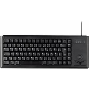 Cherry G84-4400 Trackball Keyboard CordedPs2 Black Qwerty . Keyboard form Fact G84-4400LPBGB-2