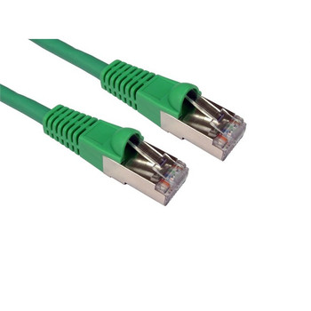 Cables Direct 3m CAT6a M - M networking cable S/FTP S-STP Green ART-103G