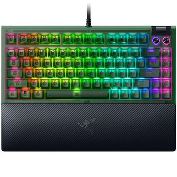 Razer Blackwidow V4 75% Hot-Swappable Mechanical Gaming Keyboard Intl. Us Layout RZ03-05003300-R3M1