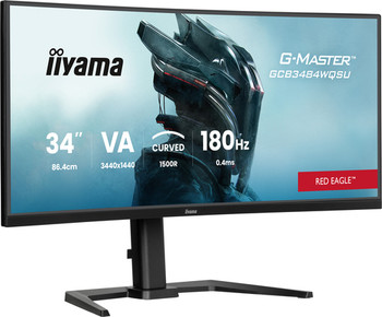 Iiyama G-Master GCB3484WQSU-B1. Display Diagonal: 86.4 Cm 34" Display Resolution GCB3484WQSU-B1