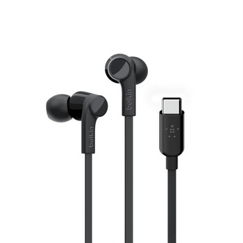 Belkin ROCKSTAR Headphones In-ear USB Type-C Black G3H0002BTBLK