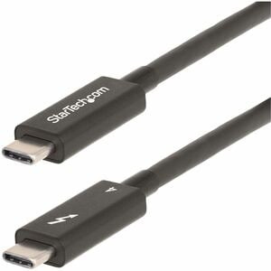 Startech 6Ft 2M Active Thunderbolt 4 Cable 40Gbps 100W Pd 4K/8K Video Intel-Cert A40G2MB-TB4-CABLE