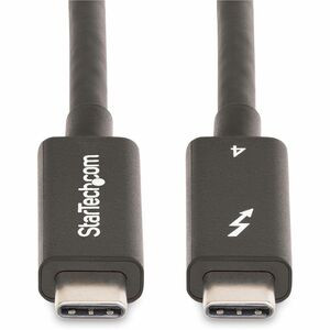 Startech 6Ft 2M Active Thunderbolt 4 Cable 40Gbps 100W Pd 4K/8K Video Intel-Cert A40G2MB-TB4-CABLE