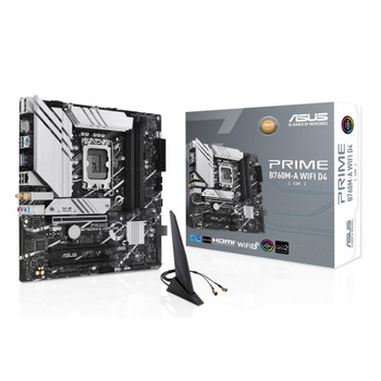 Asus PRIME B760M-A WIFI D4 Socket 1700/B760/Ddr4/S-Ata 6Gb/S/Micro Atx PRIME B760M-A WIFI D4
