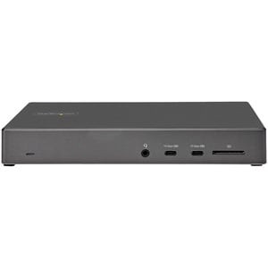 Startech Usb C Dock Triple 4K Monitor Usb-C Docking Station With Dp 1.4 & Dsc 2X DK31C2DHSPDUE