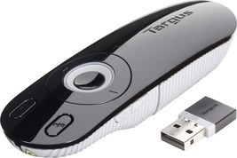 Targus Laser Presentation Remote wireless presenter BlackGrey AMP13EU