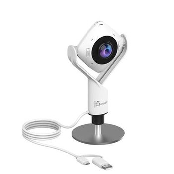 J5create 360� All Around Webcam JVCU360-N