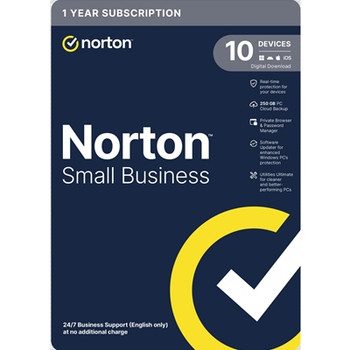 Norton Small Business Antivirus Software 10 Devices 1-Year Subscription Includes 21454822