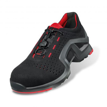 Uvex 1 X-Tended Support S1 Src Shoe Black / Red Size 8 UV8512808