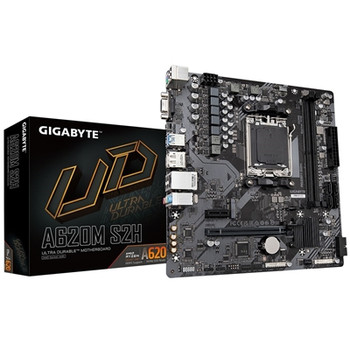 Gigabyte A620M S2H Amd Am5 Socket Motherboard Micro-Atx 2X Ddr5 Slots 1X M.2 Soc A620M S2H