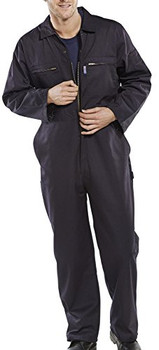 Beeswift Heavyweight Boilersuit Navy Blue Size 36 PCBSHWN36
