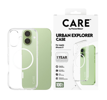 Panzer Glass Panzerglass Care™ By ® Urban Explorer Case Transparent W. White Mag CR49224