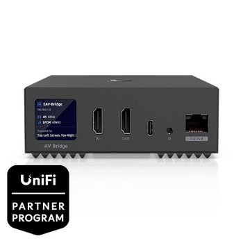 Ubiquiti EAV-BRIDGE PoE+ powered AV-over-IP EAV-BRIDGE