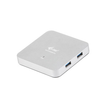 i-tec U3HUBMETAL4 METAL ACTIVE HUB 4 PORT U3HUBMETAL4